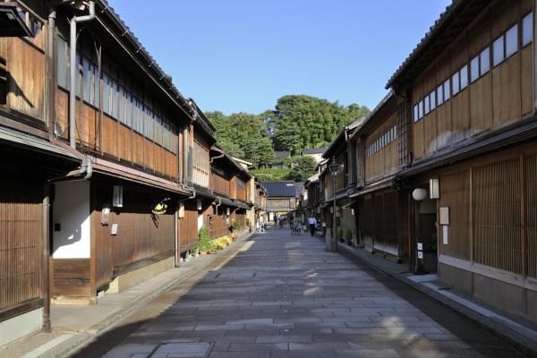 ひがし茶屋街と兼六園・金沢城　半日コース（4時間）