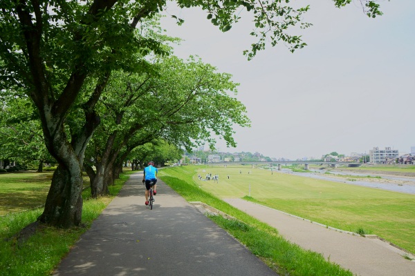 犀川サイクリングロード