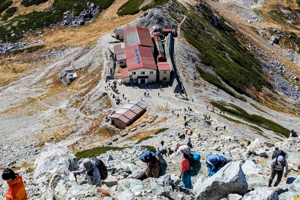 一ノ越 〜 立山・雄山山頂(約60〜90分)