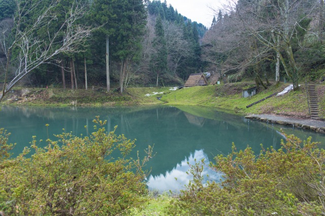 湯涌温泉・玉泉湖1