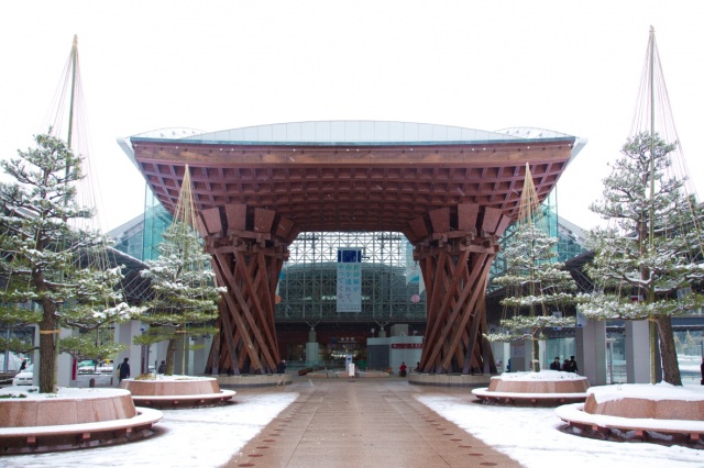 金沢駅・鼓門9