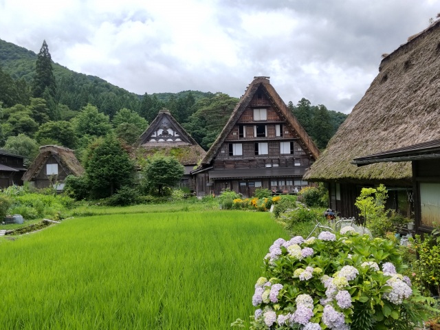 春の五箇山