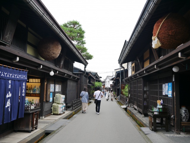 飛騨高山　古い町並み