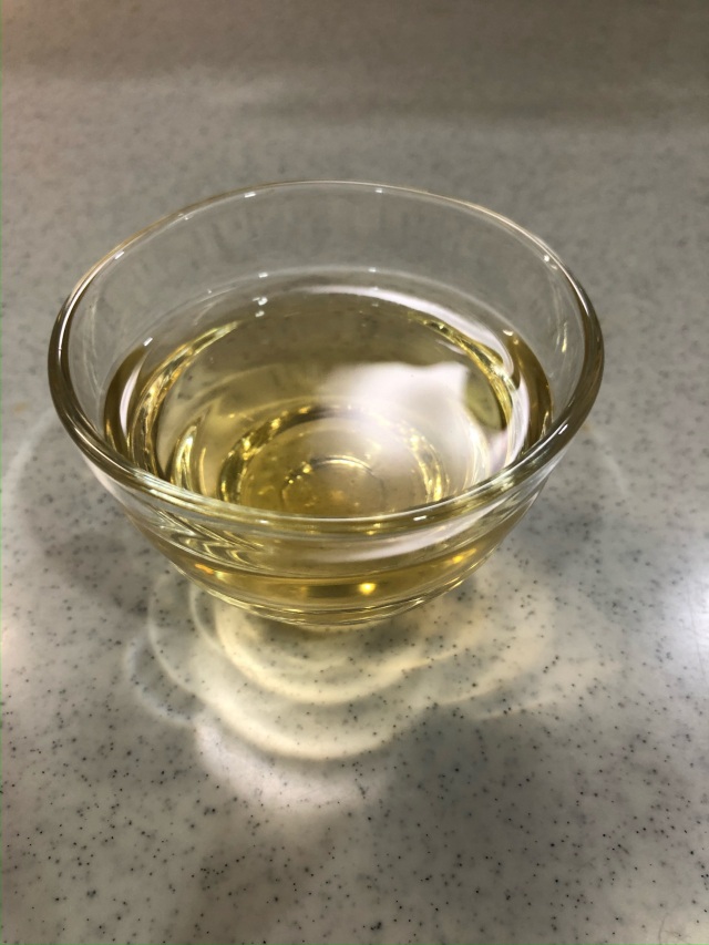 黒文字茶。ほんのり甘くて落ち着く。