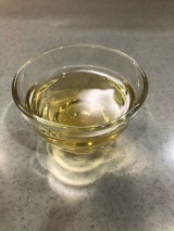 黒文字茶。ほんのり甘くて落ち着く。