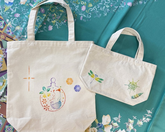 トートバッグ型染め体験（S・M）