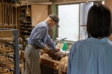 バット職人らの案内による工場見学と木製バットづくり体験