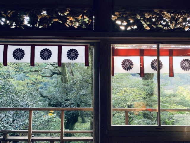 お寺からの眺望