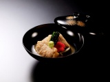ご夕食一例　鴨の治部煮