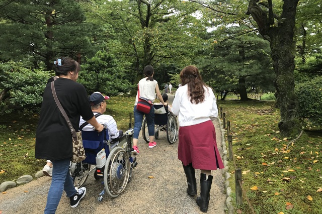 車イスのコースもございます