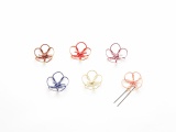 初級●梅花ヘアピン　3,850円
