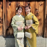 浴衣でカフェや美術館巡りも楽しめる！※写真はイメージです。別プランやオプションが含めれたお写真になります。