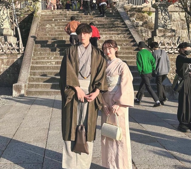 着物で有名観光地を巡り最高の思い出に！※写真はイメージです。別プランやオプションが含めれたお写真になります。