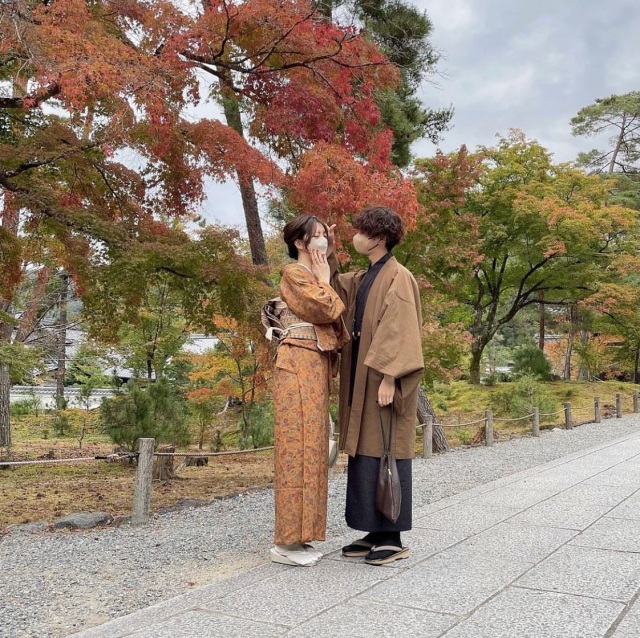 花火大会やお祭りにもおすすめな浴衣レンタル！※写真はイメージです。別プランやオプションが含めれたお写真になります。