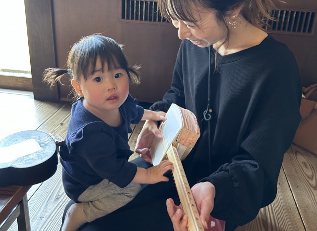 小さくても親子で一緒に♪