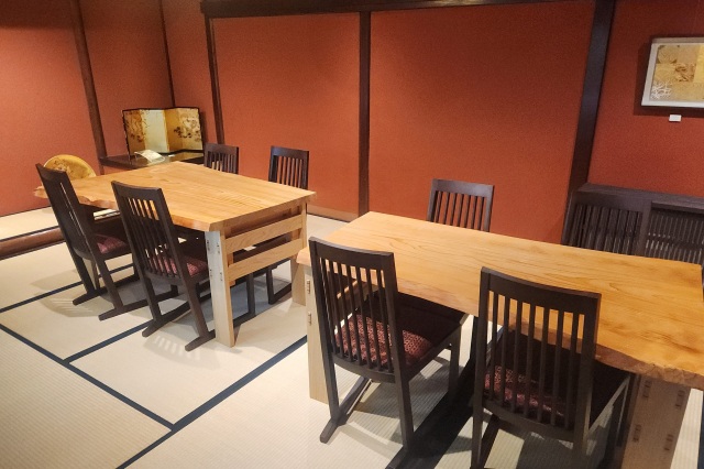 かつてお座敷として利用されていた体験のお部屋
