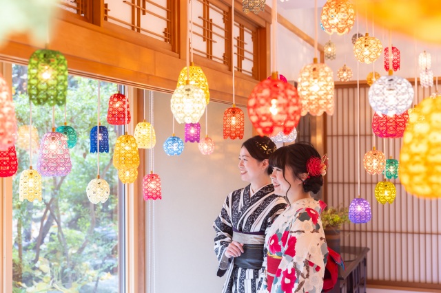 体験後は隣接する水引ミュージアムをお楽しみください。