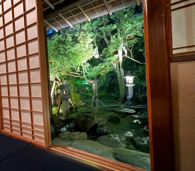 茶室からのながめ