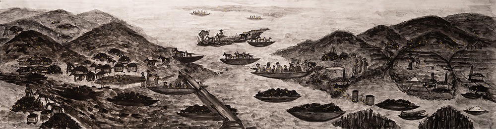 野村由香《黄色い花の咲くところ》2026 撮影：黒田大スケ