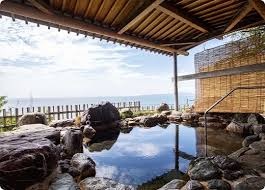 なだうら温泉元湯 磯波風さん露天風呂