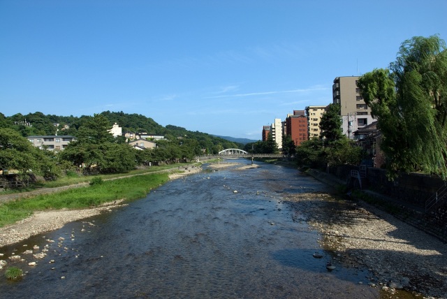 別名女川と呼ばれる浅野川