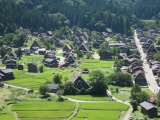 白川郷荻町城跡展望台より