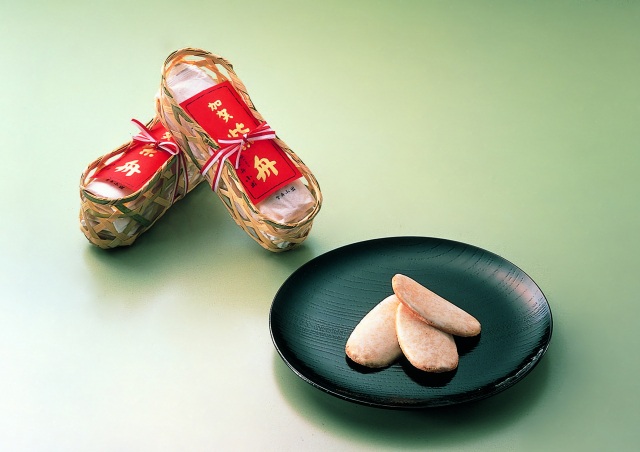 生姜のお煎餅の柴舟