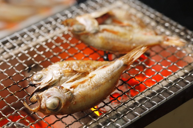 炙り焼きで香りも愉しむのど黒一夜干し