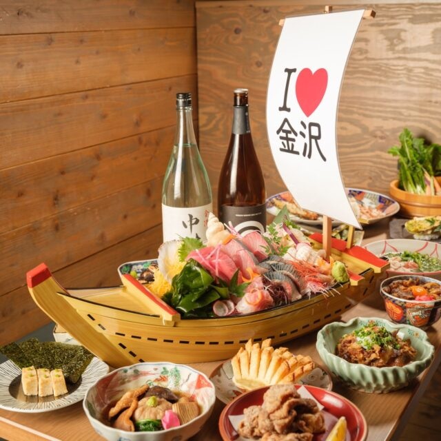 豪快！あっぱれ！お刺身の船盛り