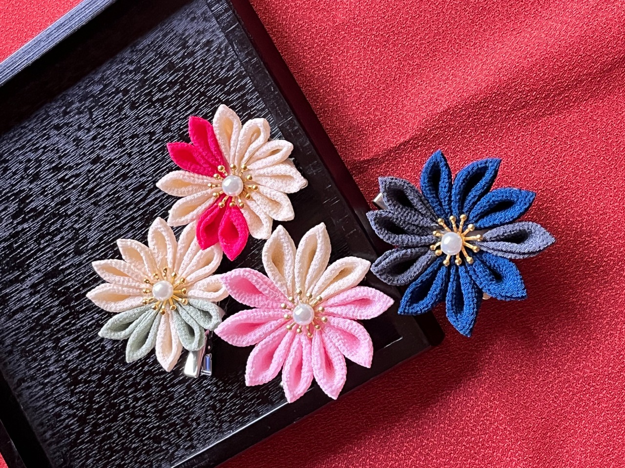 つまみ細工制作体験