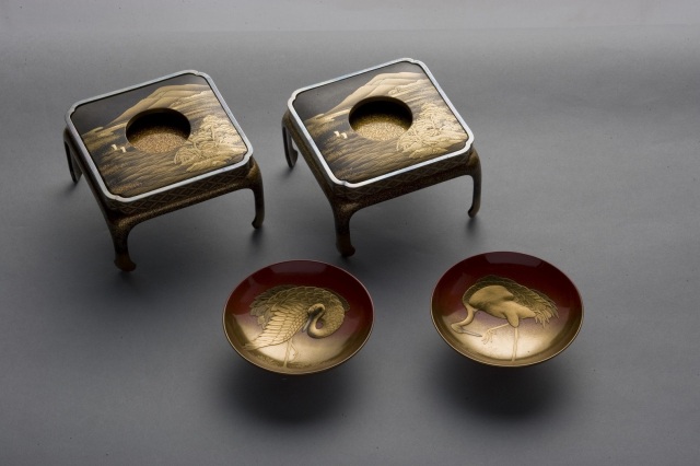 展示品　盃・盃台