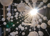 星野リゾート界加賀に飾られている「光降る」