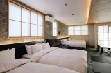 【Suite②】4 double beds and 1 sofa bed、Max 10