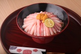 能加万菜オリジナル「カニ加賀てまり丼」！