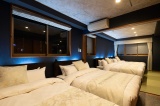 【DeluxeRoom】4 double beds、Max 8 people