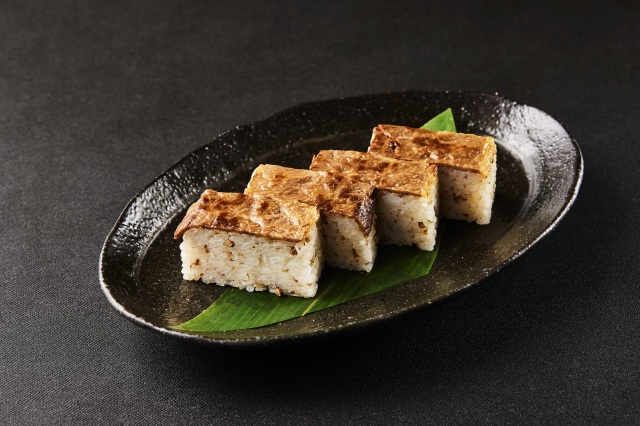 能登牛の押し寿司
