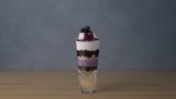 はくのとパフェ 能登ブルーベリー