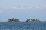 海越しの立山連峰