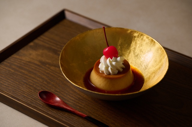 昔ながらのカスタードプリン