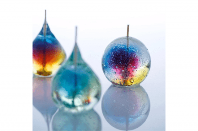 ジェルキャンドル　ヒカリノタネと雫