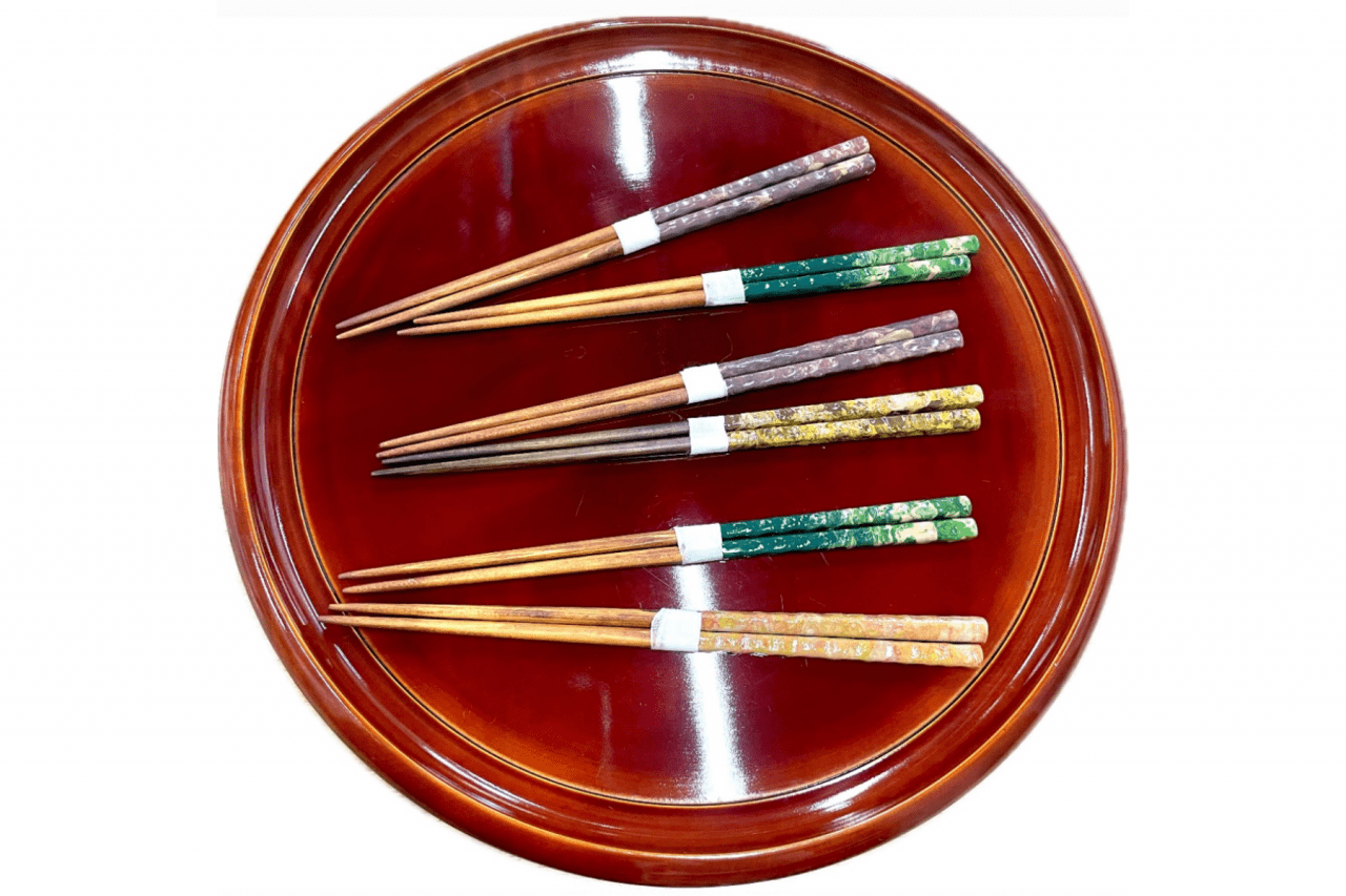 能登ビバの漆箸